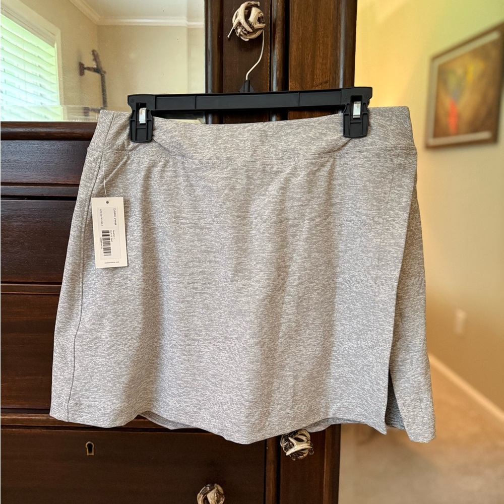 Outdoor Voices Light Gray Pencil Skirt